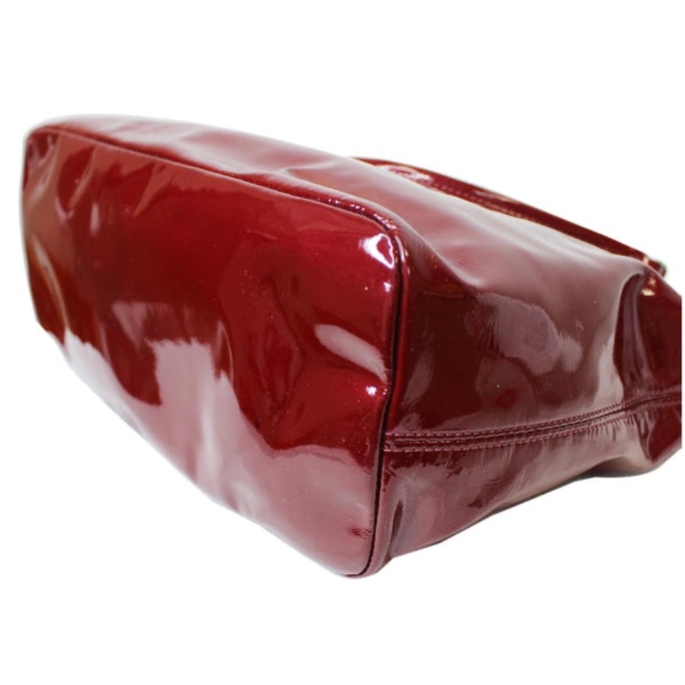 COACH 2011 Chelsea Wine Patent Leather Shoulder Tote Bag (18770) NWT - Picture 11 of 15